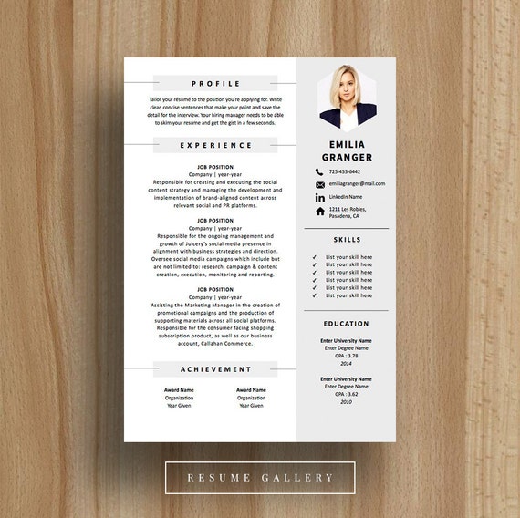 resume template