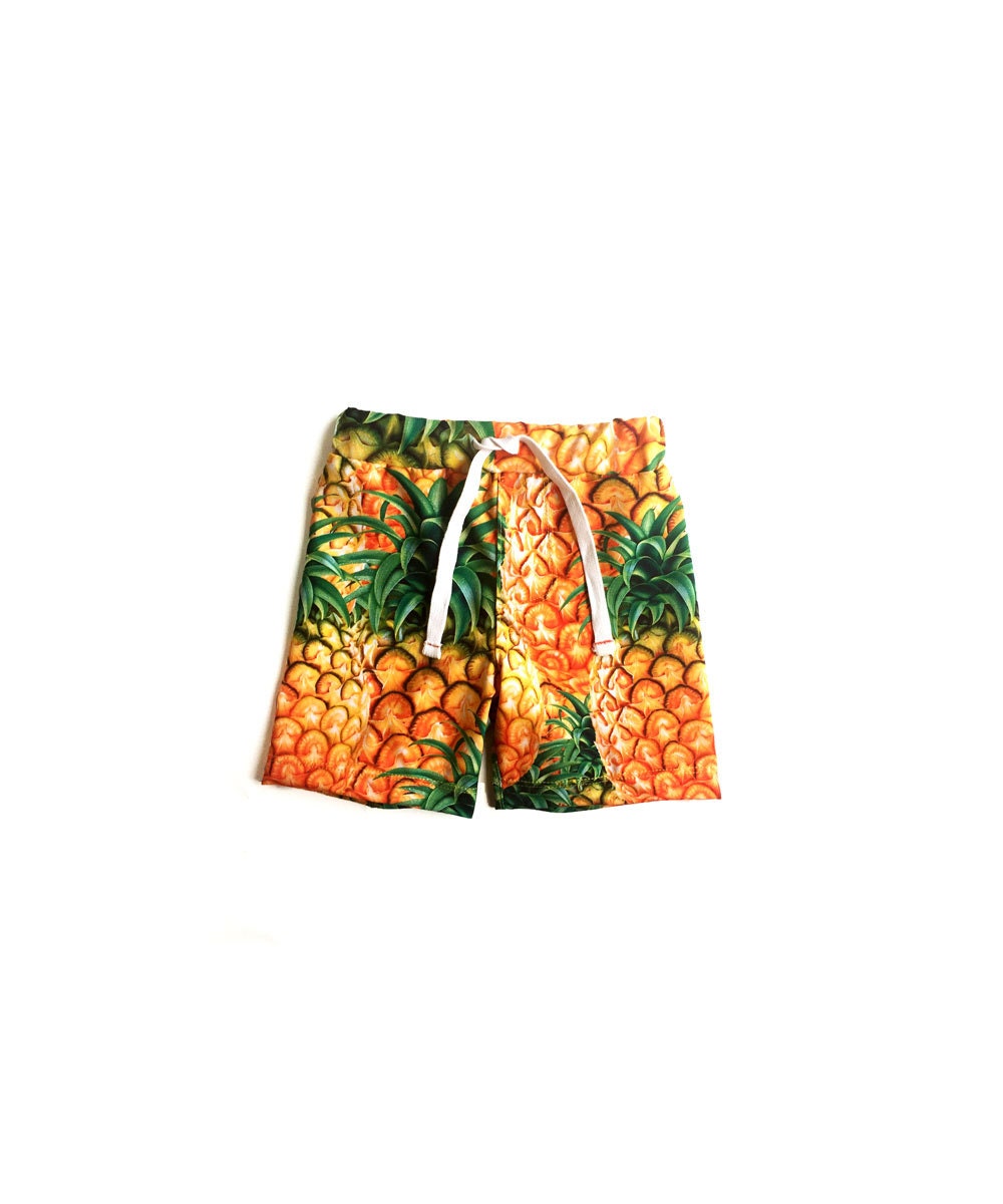 Toddler Boy Boardshorts Kids Swim Shorts Boys Pineapple