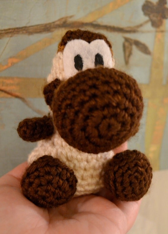 Yoshis Woolly World Hot Cocoa Yoshi Plushie Amigurumi