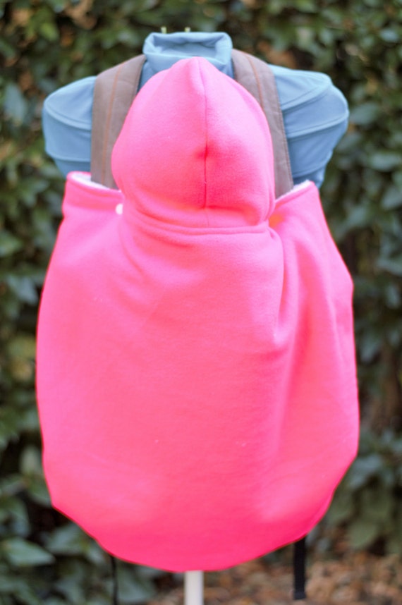 Baby Wearing winter cover Baby Carrier Winter Cover bright