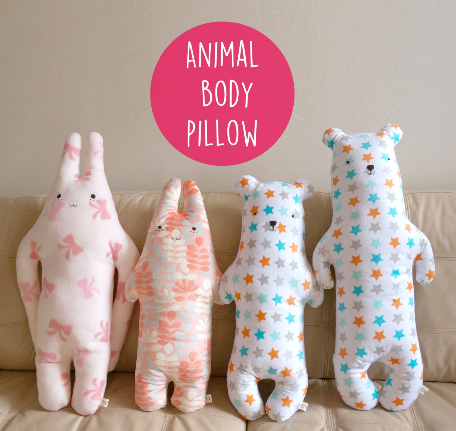 33+ Animal Kids Body Pillows