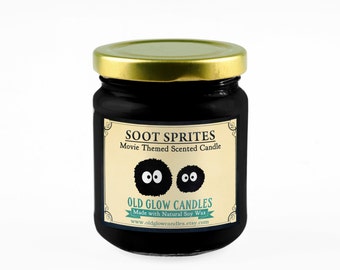 Soot Sprites Inspired Scented Soy Candle - Studio Ghibli