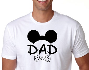 Mickey Mouse DAD, Tee Shirt, funny shirt.Dad Shirt, Birthday Shirt, Birthday Gift, Vintage Age, rad shirts, fashion funny,Paw Patrol
