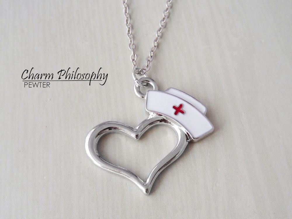 Nurse Heart Necklace Unique Gifts for Nurses Nurse Jewelry