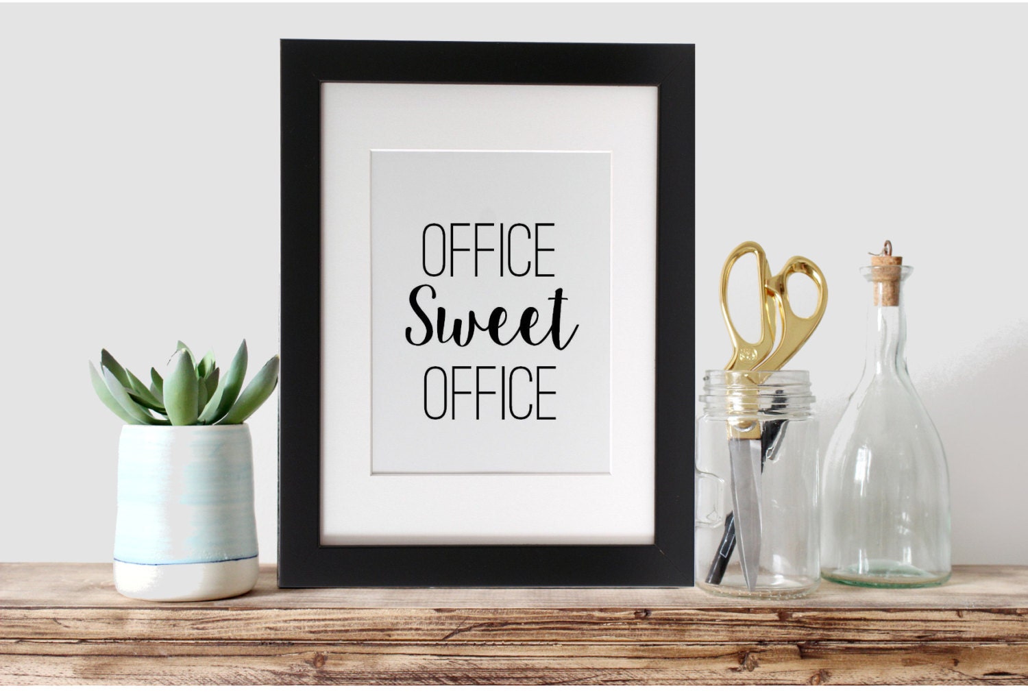 Office Sweet Office Printable Art Instant Download Wall
