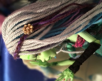 OOAK Venus McFlytrap Monster High Repaint Art Doll