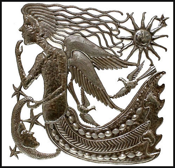 Angel Metal Wall Hanging Metal Wall Art 17 Garden