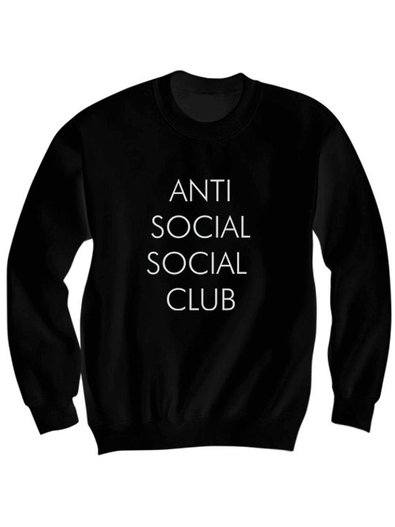 anti racist social club sweatshirt