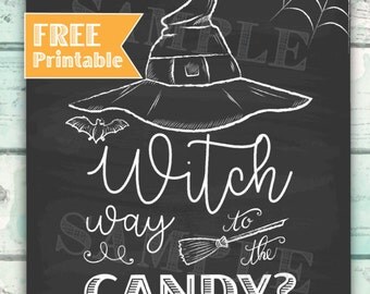 FREE Printable, Halloween Printable, Free Download with Purchase, Free Halloween Printable, Free Halloween Print, Halloween Party Decor