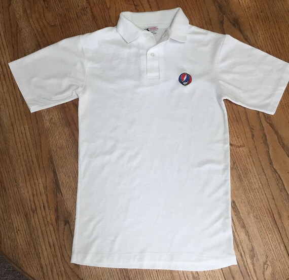 Grateful Dead Steal Your Face Polo Shirt Woman's Size