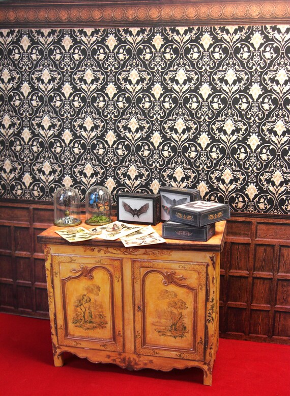 Miniature Dollhouse Wallpaper decorative by EasyPrintAndCut