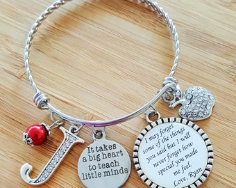 Teacher Appreciation Gift Teacher Gifts Teacher Bracelet Daycare Provider Gift Daycare Gift Babysitter Gift Gift for Babysitter Nanny Gift