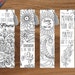 coloring in bible bookmarks bible journaling printable