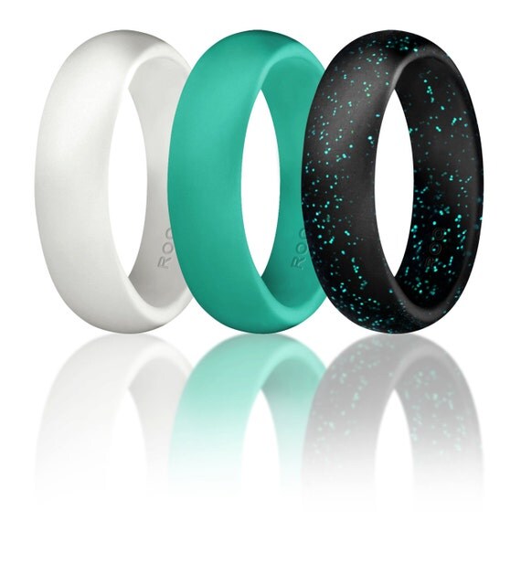 Womens Silicone  Wedding  Rings  Top Silicone  wedding  Band  by 