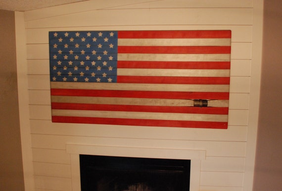 Fire Hose American Flag