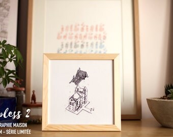 Affiche "Topless" - Sérigraphie artisanale
