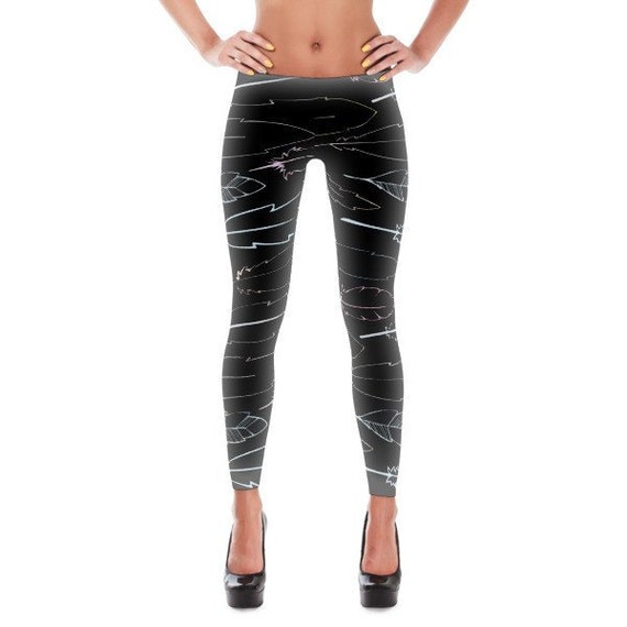 funky yoga leggings