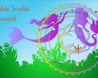 Free Free 259 Mermaid Smoking Weed Svg SVG PNG EPS DXF File