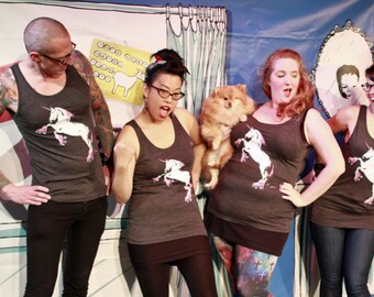 Roller Skating Unicorn Tank Top, American Apparel Tank Top, Funny Unicorn Shirts, Roller Derby Gift