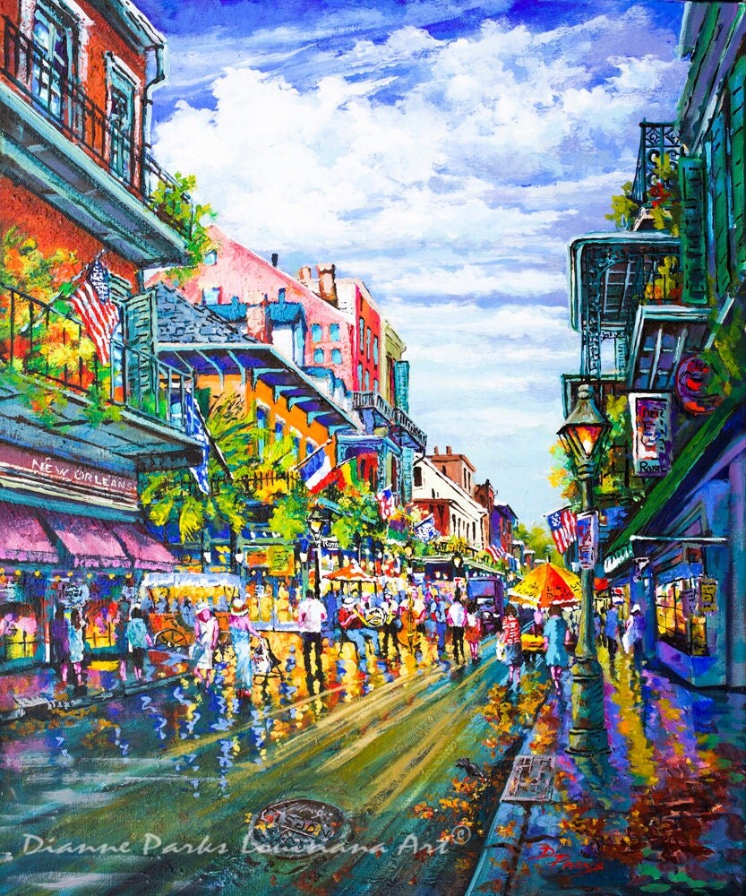 Royal Street Painting New Orleans Art New by DianneParksArt
