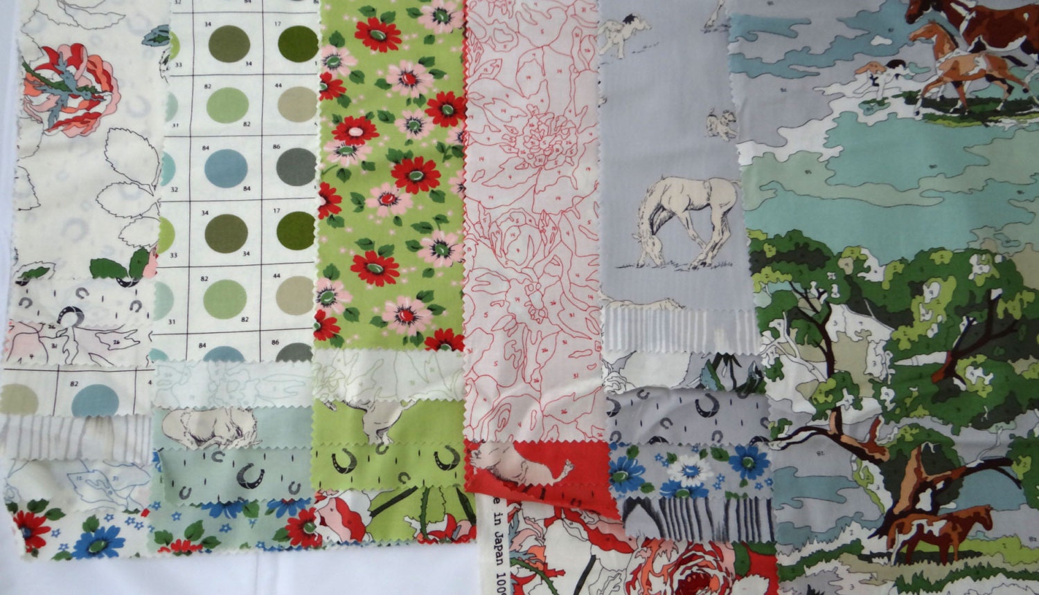 Paint by number PUREBRED 28 piece Sample Set applique quilting