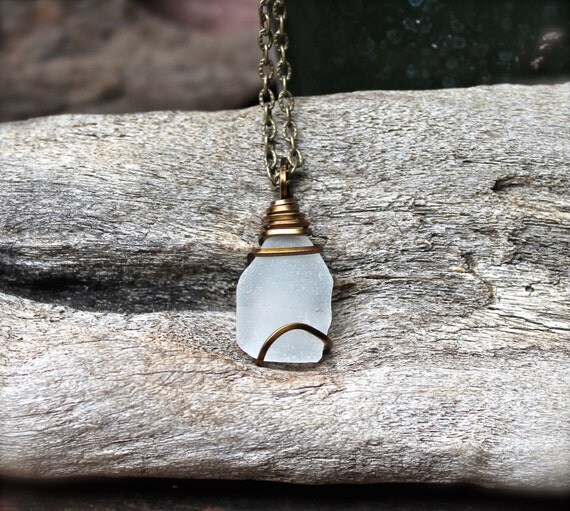 Sea Glass Jewelry made in Hawaii Hawaiian Jewelry Wire