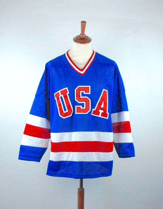 1980 usa hockey t shirt