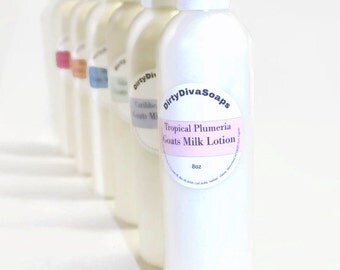 Moisturizing Creamy Goats Milk Lotion, Choose Your Scent