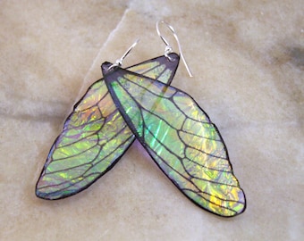 Fairy Wing Resin Earrings