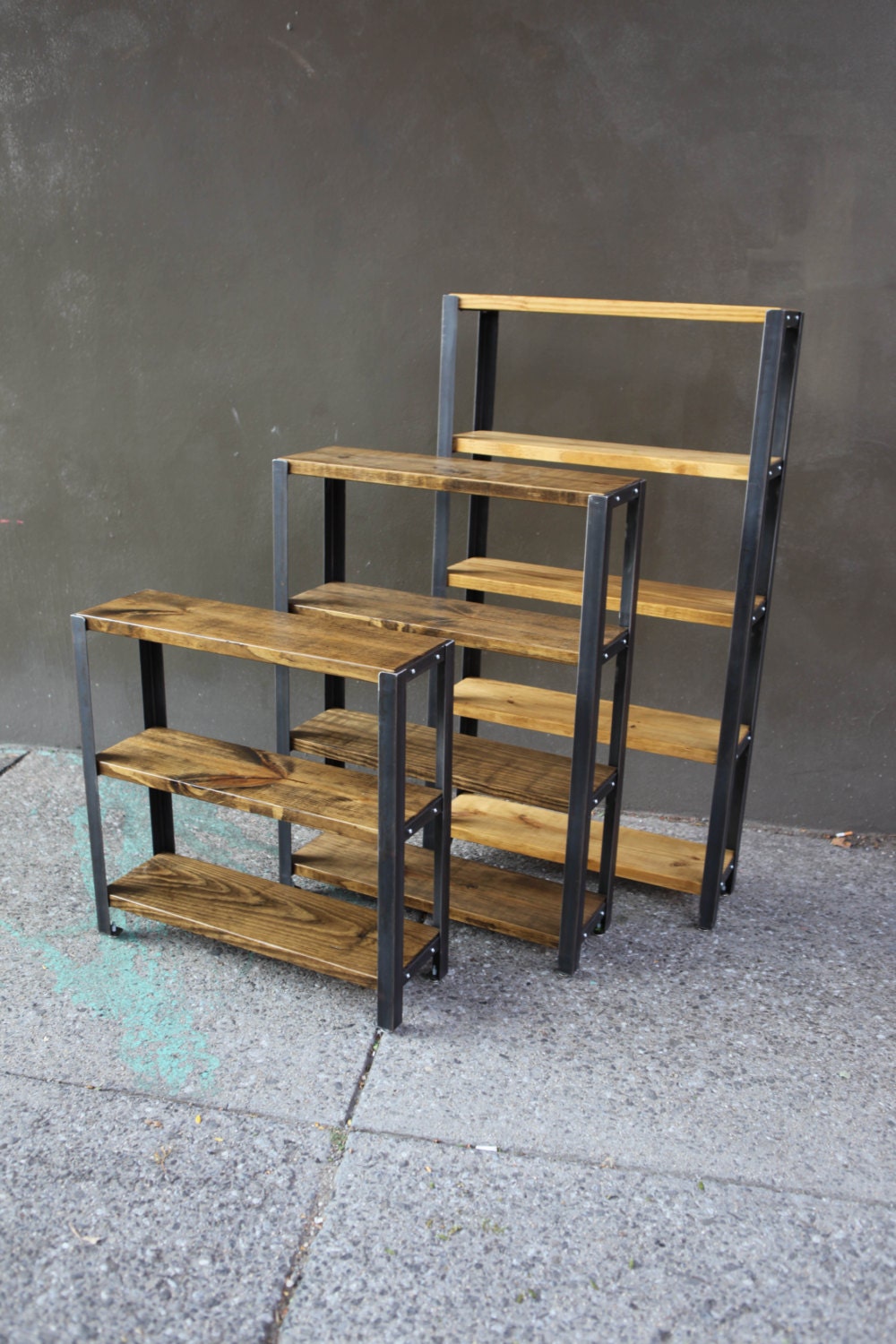 Reclaimed Wood Bookcase \/\/ Reclaimed Wood Shelves \/\/ Shelves