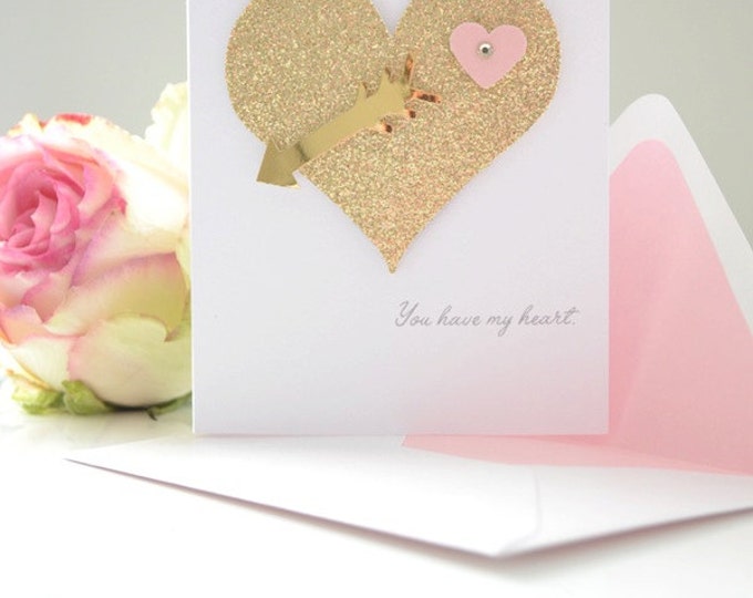 Valentine's Day Greeting Card: 'Our Hearts'