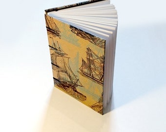 A6 Coptic Ships Sketchbook