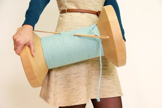 Thread spool Stool / wood stool / bobbin stool / thread reel / bench / Ottoman/ sewing decor - Choose your color!