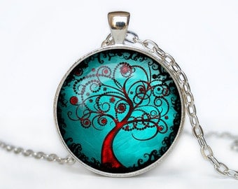 Tree of life pendant Tree of life necklace Tree of life jewelry nature pendant Woodland jewelry