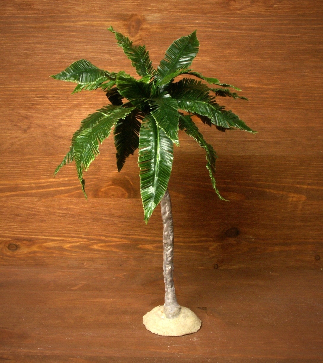 miniature palm tree figurines