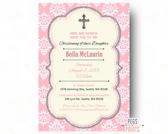 Greek Baptism Invitation Printable Greek Christening