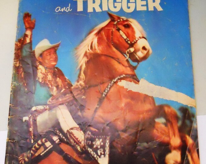 Roy Rogers Comic Book Vol. 1 No. 106, Oct. 1956 Dell Vintage Comics