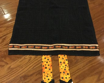 halloween kitchen towel halloween witch towel halloween hanging towel halloween oven towel - Halloween Kitchen Decor halloween kitchen towel halloween witch towel halloween hanging towel halloween oven towel - Halloween Kitchen Decor