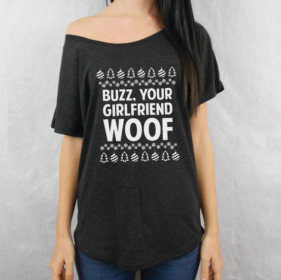 Items similar to Buzz Your Girlfriend Off Shoulder Flowy ...
