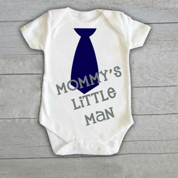 mommy's little man shirt