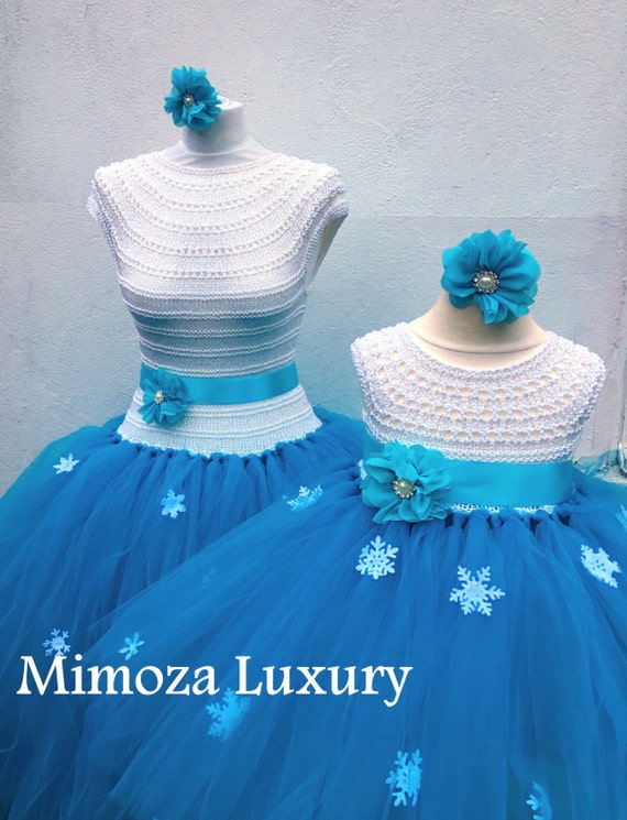 Mother Daughter Matching Dresses Adult tutu dress, Bridesmaid dress, Women tutu dress, Wedding dress, Hen party dress, Adult Princess dress