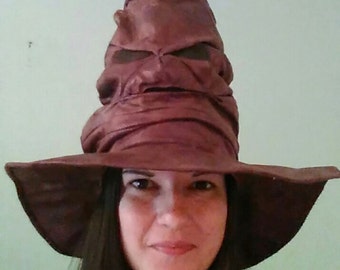 Sorting hat, Harry potter, Halloween costume, Harry Potter costume, wizard hat, sorting hat replica