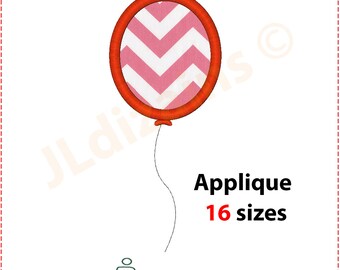 Balloon Applique Design. Balloon embroidery design. Balloon embroidery applique. Applique balloon. Embroidery. Machine embroidery design