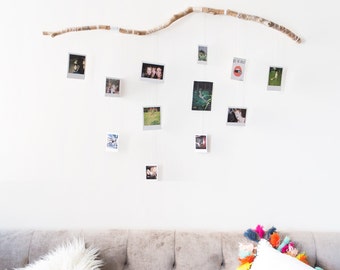 Tree Branch Wall Decor tree branch wall decor photograph hanger with white ombre Tree Branch Wall Decor tree branch wall decor photograph hanger with white ombre