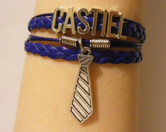 Castiel bracelet, Castiel jewelry, Supernatural bracelet, Supernatural jewelry, SPN bracelet, SPN jewelry, fashion bracelet