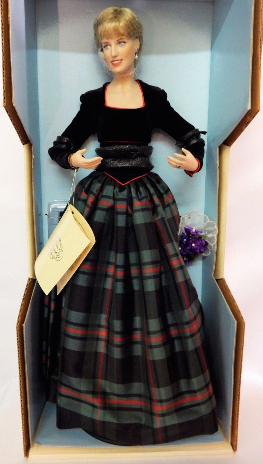 franklin mint princess diana doll