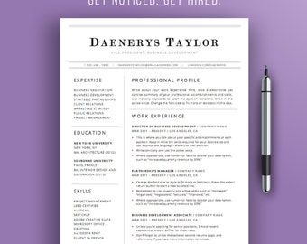 resume format in word file download