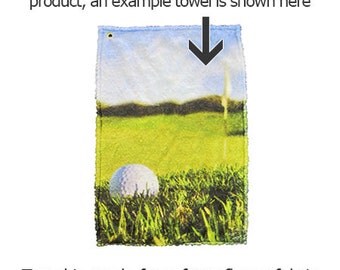 SB Glitch Logo Golf Towel