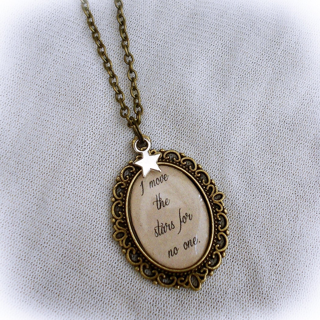 David Bowie Labyrinth Necklace