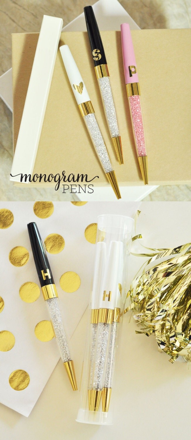 Personalized Pens Monogram Pens Hostess Gifts Office